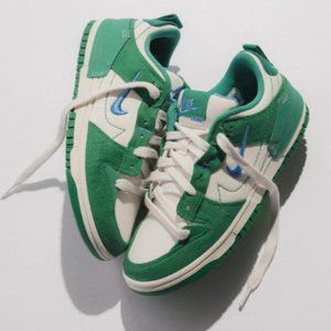 W Nike Dunk Low Disrupt 2, Size W 8.5/M7, Phantom/University Blue